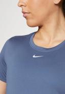 Nike Dri-FIT One Women's Standard-fit Short-Sleeve Top - 50% Recycled Polyester - Blue