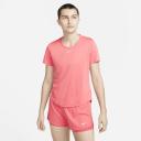 Nike Dri-FIT One Women's Standard-fit Short-Sleeve Top - Pink - 50% Recycled Polyester