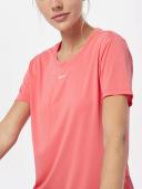 Nike Dri-FIT One Women's Standard-fit Short-Sleeve Top - Pink - 50% Recycled Polyester