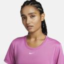 Nike Dri-FIT One Women's Standard-fit Short-Sleeve Top - Pink - 50% Recycled Polyester