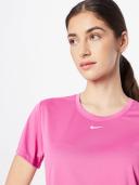 Nike Dri-FIT One Women's Standard-fit Short-Sleeve Top - Pink - 50% Recycled Polyester