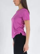 Nike Dri-FIT One Women's Standard-fit Short-Sleeve Top - Pink - 50% Recycled Polyester