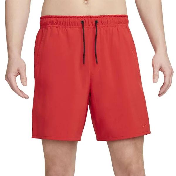 Nike Dri-FIT Unlimited Men's 18cm (approx.) Unlined Versatile Shorts - 1 - 50% Recycled Polyester - Red