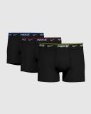 Nike Everyday Stretch Trunks 3 Pack in Black L