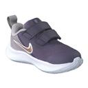 Nike Girls' Star Runner 3 Toddler Velcro Running Shoes (Canyon Purple/Metallic Red Bronze/Amethyst Ash, Size 10 US)