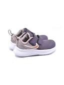 Nike Girls' Star Runner 3 Toddler Velcro Running Shoes (Canyon Purple/Metallic Red Bronze/Amethyst Ash, Size 4C US)