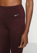 Nike Go Women's Firm-Support High-Waisted 7/8 Leggings With Pockets - Red