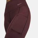 Nike Go Women's Firm-Support High-Waisted 7/8 Leggings With Pockets - Red