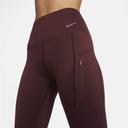 Nike Go Women's Firm-Support High-Waisted 7/8 Leggings With Pockets - Red