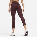 Nike Go Women's Firm-Support High-Waisted 7/8 Leggings With Pockets - Red
