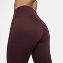 Nike Go Women's Firm-Support High-Waisted 7/8 Leggings With Pockets - Red