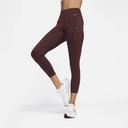 Nike Go Women's Firm-Support High-Waisted 7/8 Leggings With Pockets - Red