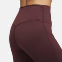 Nike Go Women's Firm-Support High-Waisted 7/8 Leggings With Pockets - Red