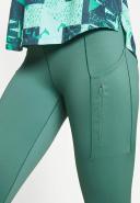 Nike Go Women's Firm-Support Mid-Rise Full-length Leggings with Pockets - Green