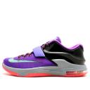 Nike KD 7 'Lightning 534' Cave Purple/Hyper Grape-Magnet Grey-Bleached Turquoise Basketball Shoes 653996-535 US 10