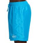 Nike Men's 18" Essential Logo Lap Swim Trunks - Blue Lightning | Polyester - Swimoutlet.com