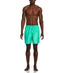 Nike Men's 18" Essential Logo Lap Swim Trunks - Electric Algae XXL | Polyester - Swimoutlet.com