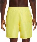 Nike Men's 18" Essential Logo Lap Swim Trunks - Optic Yellow | Polyester - Swimoutlet.com