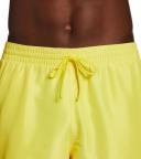 Nike Men's 18" Essential Logo Lap Swim Trunks - Optic Yellow XL | Polyester - Swimoutlet.com
