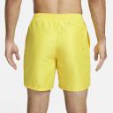 Nike Men's 18" Essential Logo Lap Swim Trunks - Optic Yellow XXL | Polyester - Swimoutlet.com