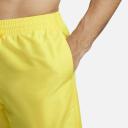 Nike Men's 18" Essential Logo Lap Swim Trunks - Optic Yellow XXL | Polyester - Swimoutlet.com