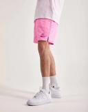 Nike Men's 18" Essential Logo Lap Swim Trunks - Pink Spell XXL | Polyester - Swimoutlet.com