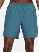 Nike Men's Dri-FIT Challenger Shorts 7 Inch (Ash Green/Dark Smoke Grey/Reflective Silver) XL