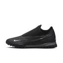 Nike Men's Phantom GX Academy Dynamic Fit TF Turf Soccer Shoes in Black, Size: 5.5 | DD9476-010