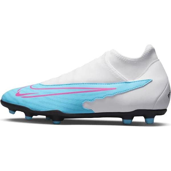 Nike Men's Phantom GX Club Dynamic Fit mg Multi-Ground Soccer Cleats in Blue, Size: 4 | DD9482-446