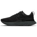 Nike Men's React Infinity Run Flyknit 2 Running Shoes (Black/Black/Black/Iron Grey) 10