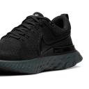 Nike Men's React Infinity Run Flyknit 2 Running Shoes (Black/Black/Black/Iron Grey) 10