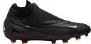 Nike Phantom GX Pro Dynamic Fit FG Firm Ground Soccer Cleats Black/White/Gray/Orange - Size 4