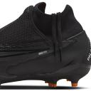 Nike Phantom GX Pro Dynamic Fit FG Firm Ground Soccer Cleats Black/White/Gray/Orange - Size 4
