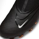 Nike Phantom GX Pro Dynamic Fit FG Firm Ground Soccer Cleats Black/White/Gray/Orange - Size 6