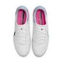 Nike Tiempo Legend 9 Elite FG Firm Ground Soccer Cleat White/Black/Blue/Pink - Size 4.5