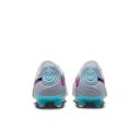 Nike Tiempo Legend 9 Elite FG Firm Ground Soccer Cleat White/Black/Blue/Pink - Size 4.5