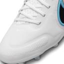 Nike Tiempo Legend 9 Elite FG Firm Ground Soccer Cleat White/Black/Blue/Pink - Size 4.5