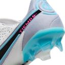 Nike Tiempo Legend 9 Elite FG Firm Ground Soccer Cleat White/Black/Blue/Pink - Size 4.5