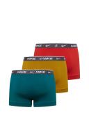 Nike Trunk Boxer Shorts Mustard Yellow Red Green Turquoise (3 Units) - M