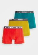 Nike Trunk Boxer Shorts Mustard Yellow Red Green Turquoise (3 Units) - M