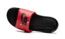 Nike Victori One Slide Print Paint Splatter Shoes - Size 12 - 600 University red/white/black/bla