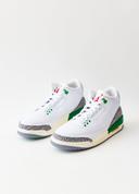 Nike | Women's Air Jordan 3 Retro 'Lucky Green' Sneakers White/varsity Red-Lucky Green / 10