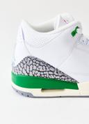 Nike | Women's Air Jordan 3 Retro 'Lucky Green' Sneakers White/varsity Red-Lucky Green / 10