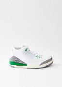 Nike | Women's Air Jordan 3 Retro 'Lucky Green' Sneakers White/varsity Red-Lucky Green / 5