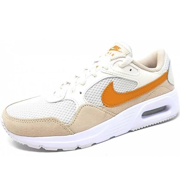 Nike Women's Air Max SC Casual Shoes (Light Soft Pink/Crimson Bliss/Magic Ember/White/Black, Size 7 US)