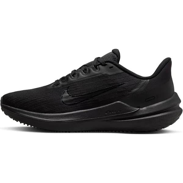 Nike Women's Athletic Shoes Air Winflo 9 - Color: Black/White Dark Smoke Grey - 10.5 Medium (B,M) US