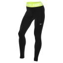 Nike Women's Pro Mid-Rise Mesh-paneled Leggings Black