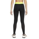 Nike Women's Pro Mid-Rise Mesh-paneled Leggings Black