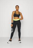 Nike Women's Pro Mid-Rise Mesh-paneled Leggings Black