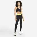 Nike Women's Pro Mid-Rise Mesh-paneled Leggings Black